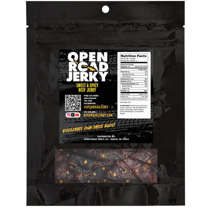 "Flamethrower" - Sweet and Spicy Flavor Beef Jerky