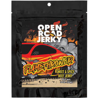 "Flamethrower" - Sweet and Spicy Flavor Beef Jerky