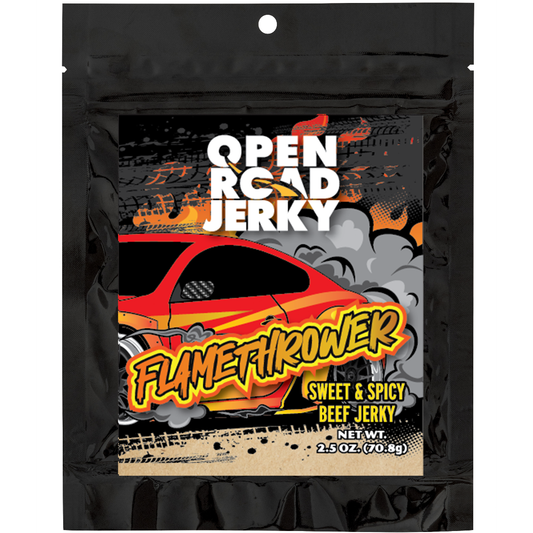 "Flamethrower" - Sweet and Spicy Beef Jerky