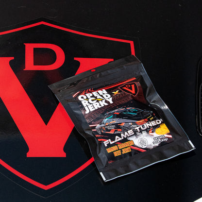 "Flame Tuned" By Valvetronic Designs - Mango Habanero Flavor Beef Jerky